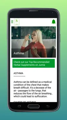 Herbal Clinic android App screenshot 0