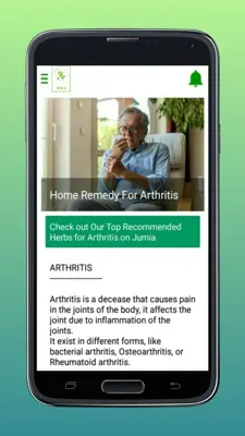 Herbal Clinic android App screenshot 1